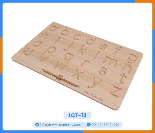 لوحة تتبع الحروف الانجليزية الصغيرة